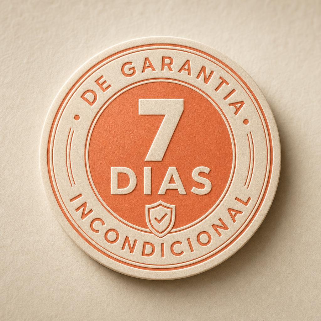 Garantia incondicional de 7 dias